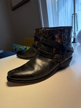 See by Chloe Black Leather booties